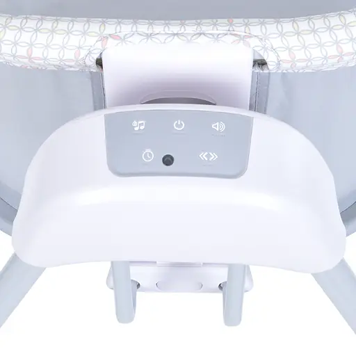 Кроватка-люлька Mastela 8902 с пультом управления серый - фото 9