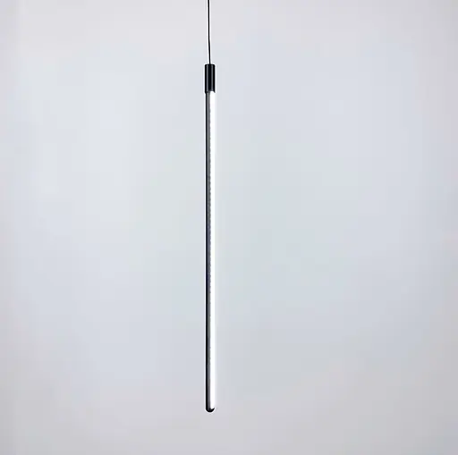 Линейные подвесные светильники в черном каркасе длиной 60 см | Line F | Арт. J014/600 BK - фото 2