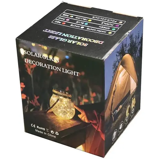 Світильник Solar Outdoor Garden вуличний на сонячній батареї RGB - фото 3