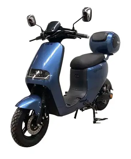 Електроскутер Двомісний CROSSER CR9 (1000W,72V,24Ah графенові абк) Синій