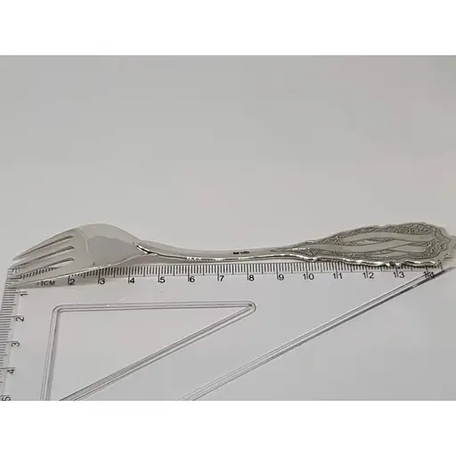 Серебряная вилка Брюс Часики. 8100435 - фото 5