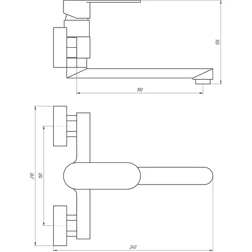 Смеситель для кухни TOPAZ BARTS TB 07218-H36 - фото 4