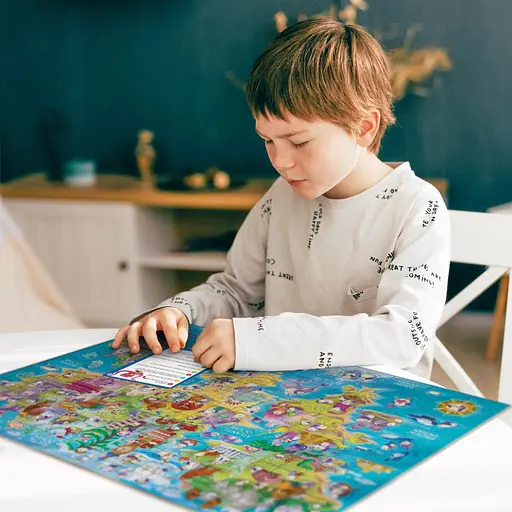 Дитячий пазл Шукай та знаходь "Світ пінгвінів" DoDo Toys 300670, 100 елементів - фото 7