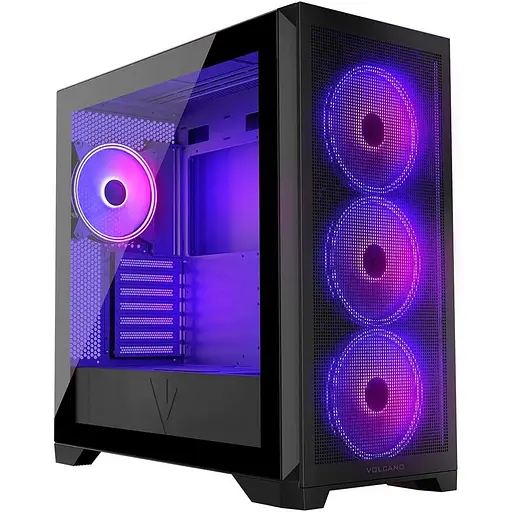 Корпус Modecom VOLCANO EXPANSE S без БП Black (AT-EXPANSE-SG-10-000000) - фото 1