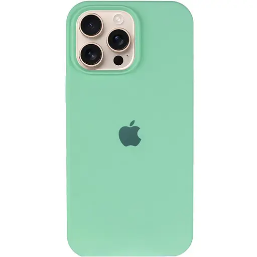 Чохол Epik Silicone Case Full Protective AA для Apple iPhone 16 Pro Max 6.9 Зелений/Pistachio - фото 2