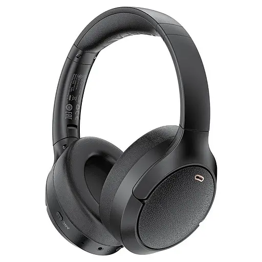 Навушники бездротові Acefast накладні H6 active noise reduction wireless headset чорні - фото 3