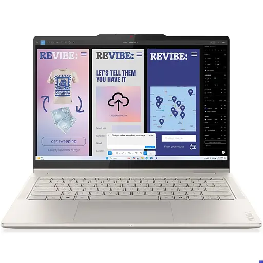 Ноутбук Lenovo Yoga 7 2-in-1 14ILL10 Ultra 7 258V la 48GHz, сенсорный, 32GB LPDDR5X, 1TB, Arc, Windows 11 - фото 9