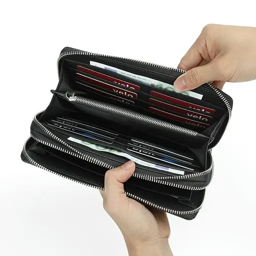 Чоловічий шкіряний клатч TARWA 22х13х4 см sum0026207 - фото 5