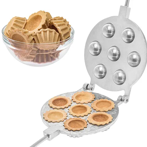 Форма для випічки кошиків і тарталеток (7 кошиків), Ласунка 81913 - фото 2