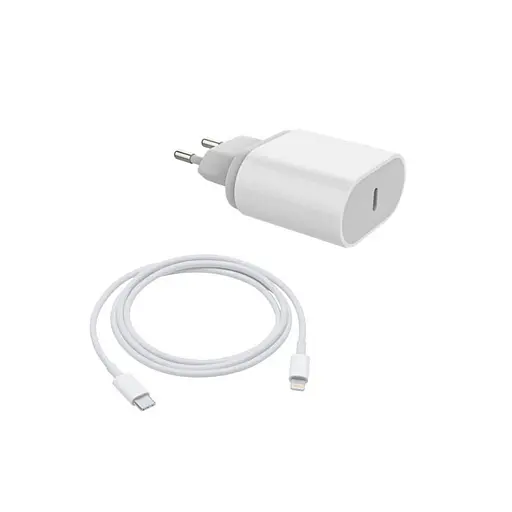 Зарядное устройство USB-C iPhone12 20 W 2 в 1 Original - фото 2