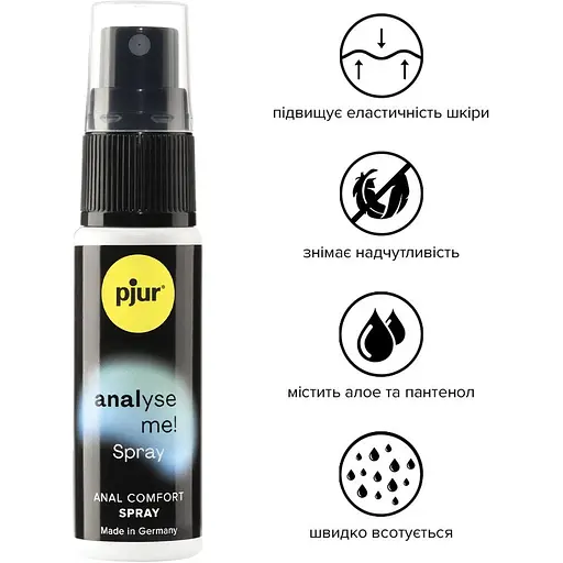 Розслаблювальний анальний спрей Pjur Analyse me! - фото 2