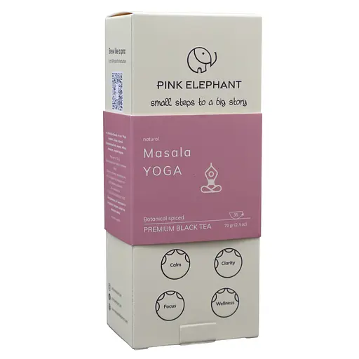Yoga Masala –  ментальный баланс масала 70 г, Pink Elephant