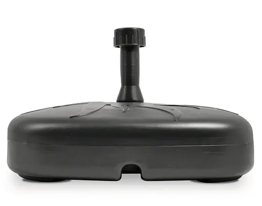 Підставка для садової парасолі Adriatic пластикова квадратна антрацит 18 л - фото 2