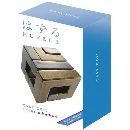 Головоломка Huzzle Coil (Коил) Cast Puzzle 4 звезды 473753 - фото 3