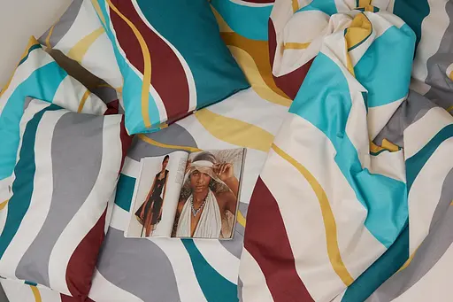 Набор наволочек Moon&Star Мікросатин Premium Tangerine 70х70 см 2 шт - фото 2