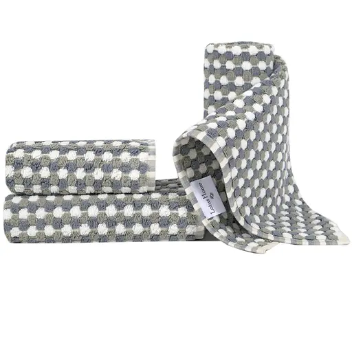 Рушник Lotus Home Ruta grey сiрий 50х70 см (svt-2000022349628) - фото 6