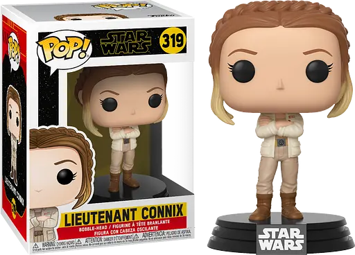 Фигурка Funko Pop Фанко Поп Star Wars Звездные войны Lieutenant Connix Кайдел Ко Конникс 10 см SW LC 319 - фото 2