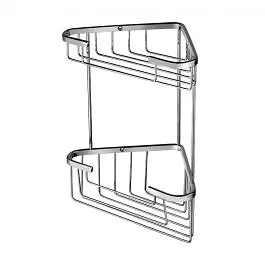 Полка угловая Paffoni 250x150xh290 см chrome ZPOR005CR, Хром - фото 1