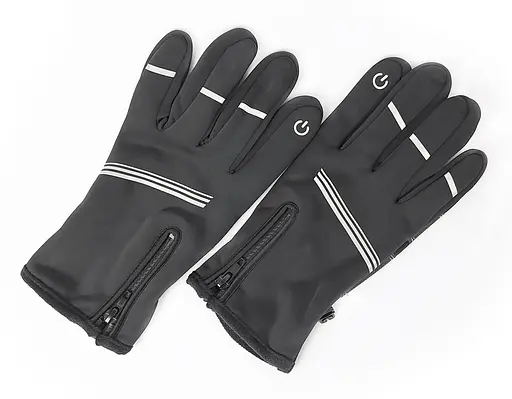 Велорукавиці з довгими пальцями West Biking YP0211201 touch XXL чорні (G0001086) - фото 3