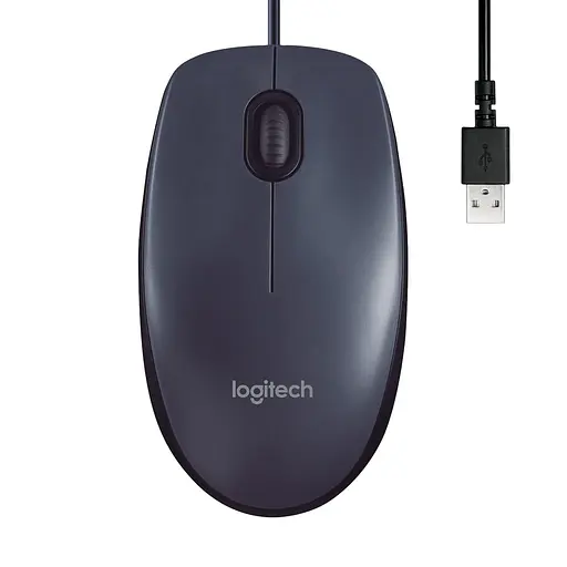 Мышь Logitech B100 USB Black (910-003357) - фото 2