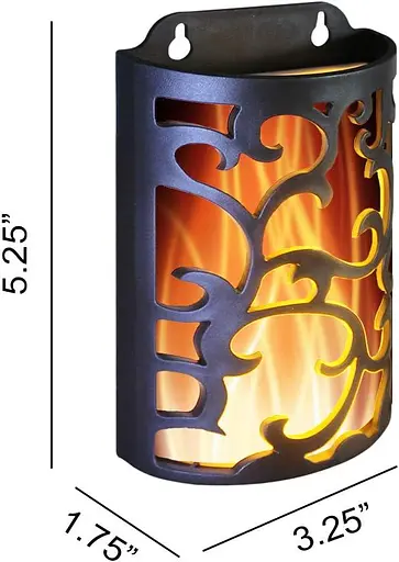 Декоративные фонари WRalwaysLX с таймером, без пламени свечи для внутренних и наружных настенных светильников, мерцание - фото 2