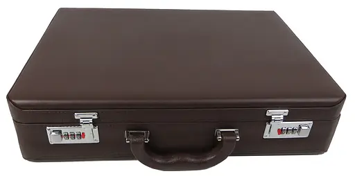 Элегантный кейс, дипломат из эко кожи Portfolio 44х33х10 см sum0025057 - фото 2