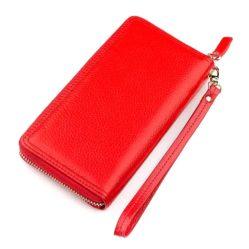 Жіночий шкіряний гаманець (S4001B) Boston 19.5х10х3 см acs0015676 - фото 2