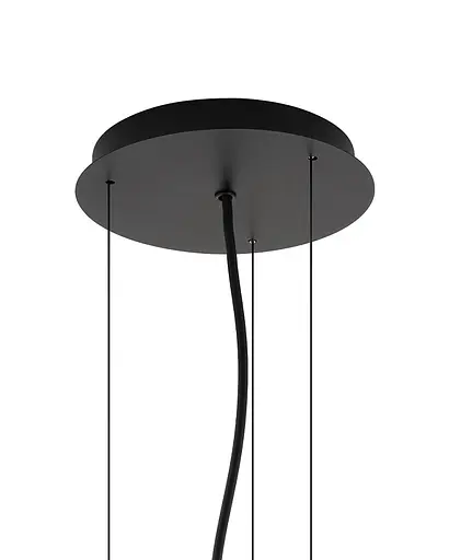 Підвісний світильник, люстра Nowodvorski 11230 Satellite M E27 7x25W IP20 Чорний - фото 7