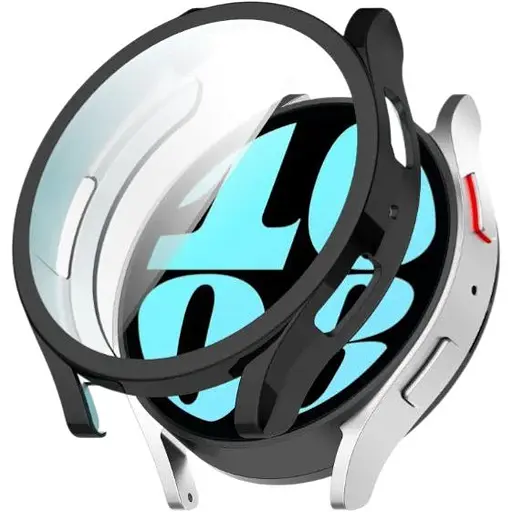 Чехол-накладка DK Silicone Face Case для Samsung Galaxy Watch6 (R930 / R935) 40mm (black)