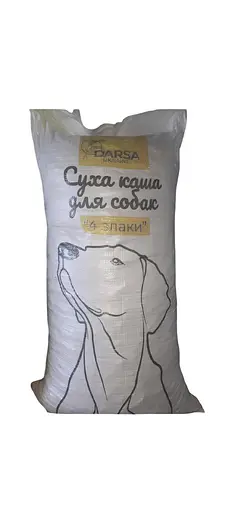 Екструдована каша Darsa для собак 15кг (термін придатності - 12 місяців) - фото 1