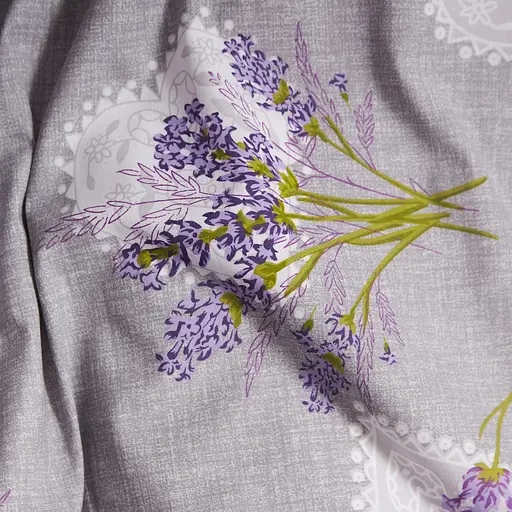 Комплект постельного белья Moon&Star Бязь Gold Люкс Provence Dreams King Size 220x240 наволочки 2х50х70 - фото 8