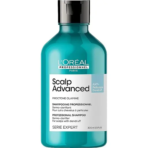 Шампунь проти лупи L'Oreal Professionnel Scalp Advanced Anti Dandruff дерморегулювальний 300 мл - фото 1