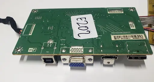 Материнская плата монитора HP E202 ILIF-470 V.A (492A00AN1300H01) "Б/У" - фото 3