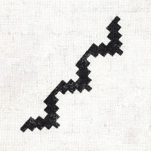 Штамп для вибійки Rosa Talent №6 Геометрія 7.5x1.5см - фото 3