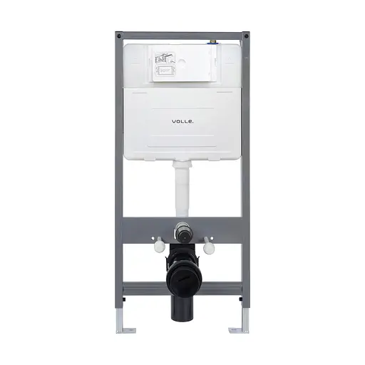 Інсталяція для унітазу Volle Master Evo Sensor 4в1 (інсталяція, кріплення, прокладка, клавіша Largo Evo Sensor) blanco 2220.010305, Білий - фото 3