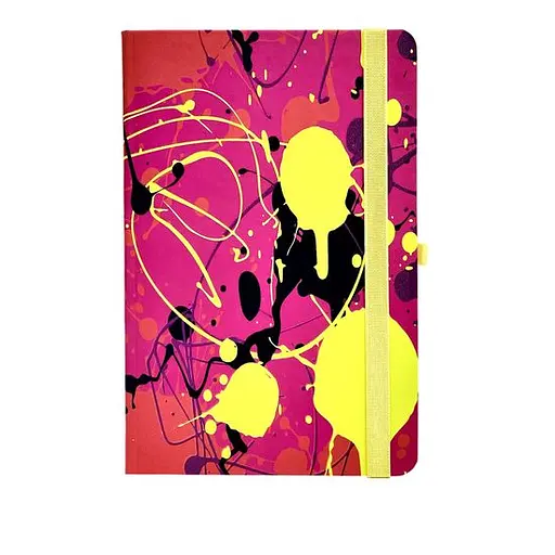 Книжка записная Infinity, 136x207 мм, 96 листов, клетка, малиновая