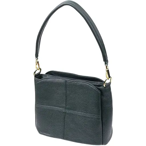 Кожаная сумка Vintage для женщин с тремя отделениями 22.5х16.5х11.5 см sum0027624 - фото 1