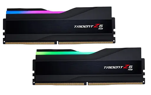 Память 16Gb x 2 (32Gb Kit) DDR5, 6000MHz, G.Skill Trident Z5 RGB, Black, 36-36-36-96, 1.35V, с радиатором (F5-6000J3636F16GX2-TZ5RK) - фото 3