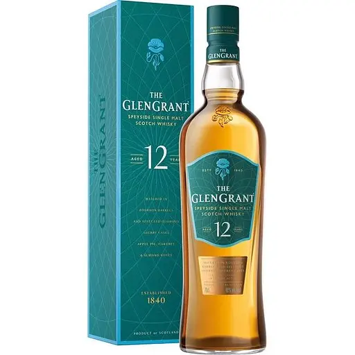 Виски Glen Grant 12 years 40% 0.7 л - фото 1