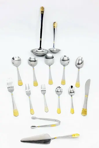 Набор столовых приборов Haus Roland 72 предметов в деревянном кейсе - фото 2