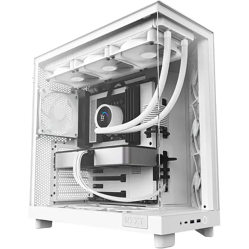 Корпус NZXT H6 Flow White (CC-H61FW-01) [146839] - фото 2
