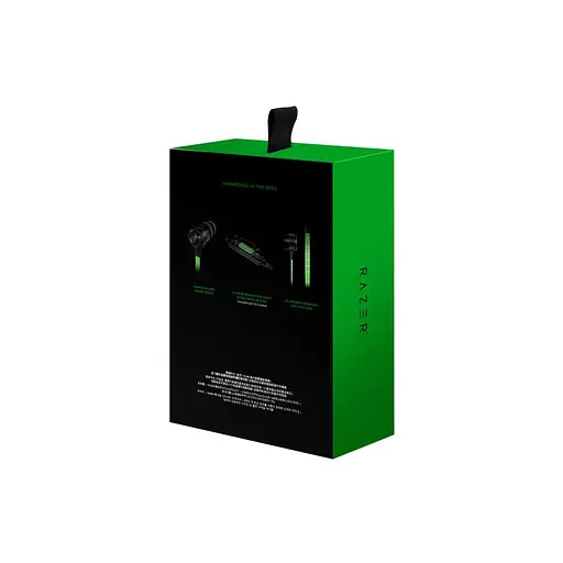Дротові ігрові навушники Razer Hammerhead Pro V2 3.5 мм mini-Jack Зелені з чорним (59227) - фото 10