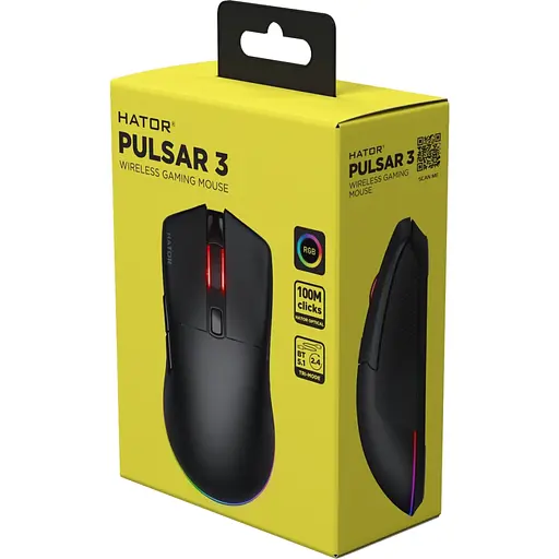 Мышка Hator Pulsar 3 Wireless Black (HTM630) - фото 6