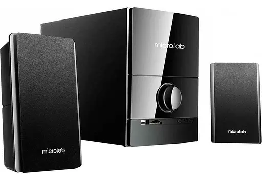 Акустична система Microlab 2.1 M-500U Black (M-500U) - фото 1