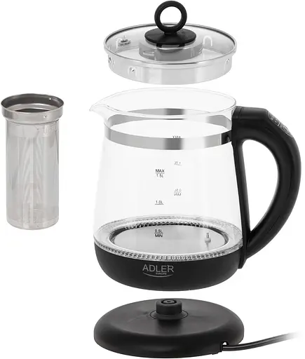 Электрочайник Adler AD 1299 1850-2200 Вт 1.5 л - фото 6