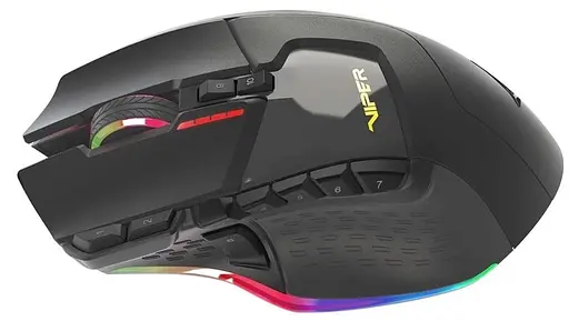 Миша лазерна Patriot Viper V570 Blackout Edition RGB-посвітка - фото 8