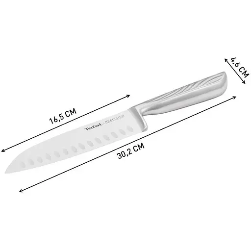Кухонний ніж сантоку Tefal Precision 16.5 см (K2891124) - фото 4