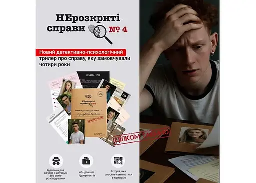 Настільна гра Memo Games Нерозкриті Справи №4 (укр.) (m-0038) - фото 2