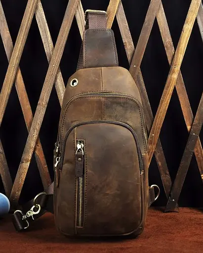 Шкіряна чоловіча сумка Bexhill 17х31х8 см sum0023784 - фото 4