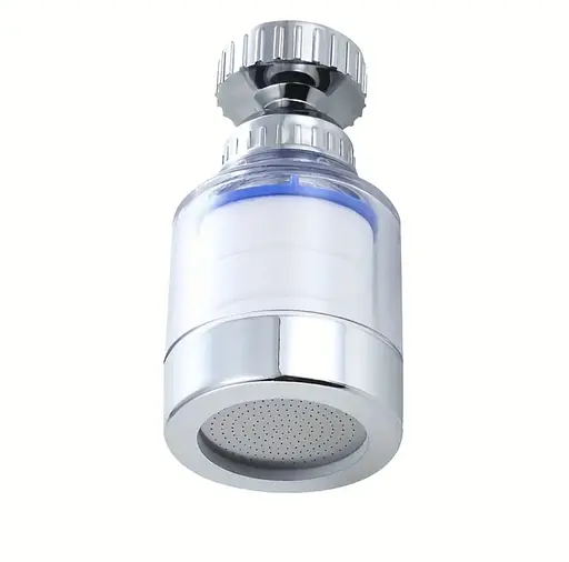 Водосберегающая насадка на кран с фильтром-очистителем, аэратор, барботер